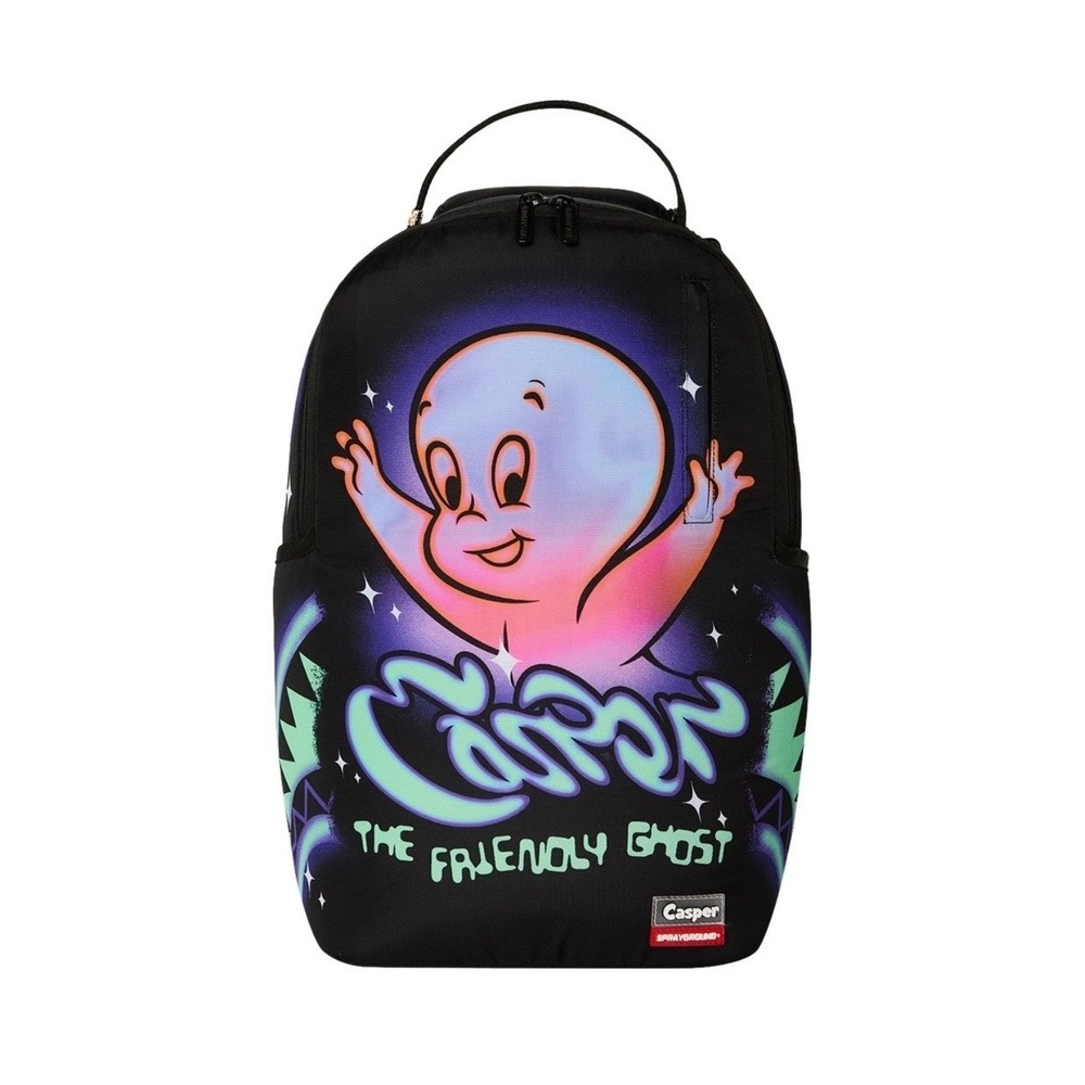 Sprayground Casper The Friendly Ghost Backpack Ghost Shark Bag 910B9108NSZ NWT